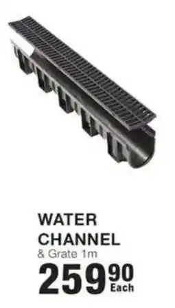 Build It WATER CHANNEL & Grate 1m offer