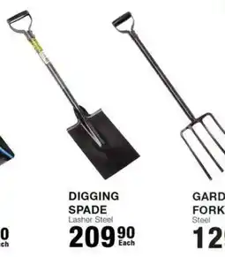 Build It DIGGING SPADE Lasher Steel offer