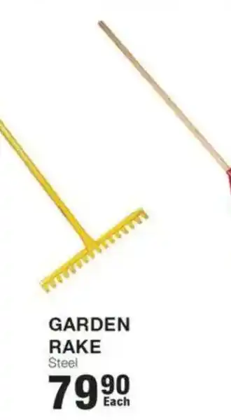 Build It GARDEN RAKE Steel offer