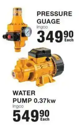 Build It PRESSURE GUAGE Ingco offer