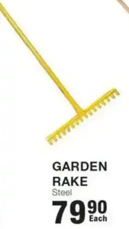 Build It Garden rake steel offer