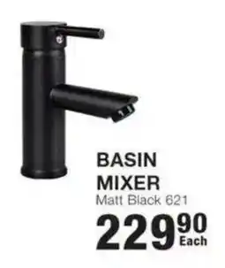 Build It BASIN MIXER Matt Black 621 offer