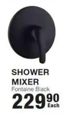 Build It SHOWER MIXER Fontaine Black offer