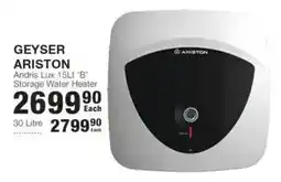 Build It GEYSER ARISTON Andris Lux 15Lt 'B' Storage Water Heater offer
