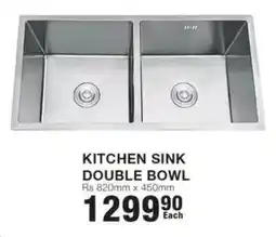 Build It KITCHEN SINK DOUBLE BOWL offer