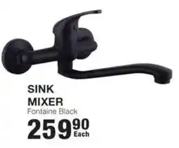 Build It Sink Mixer Fontaine Black offer
