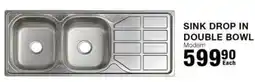 Build It SINK DROP IN DOUBLE BOWL Modern offer