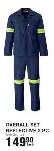 Build It OVERALL SET REFLECTIVE 2 PC offer