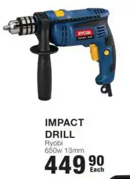 Build It Impact Drill Ryobi offer