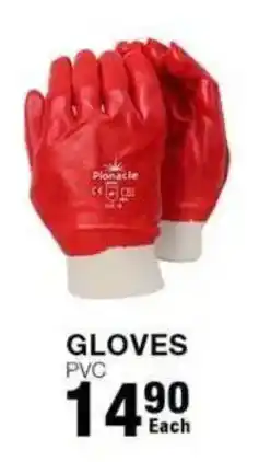 Build It Pinnacle PVC Gloves offer