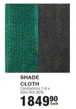 Build It SHADE CLOTH offer