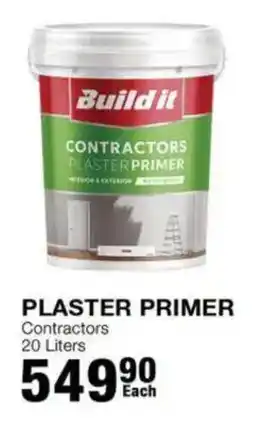 Build It Build it Contractors Plaster Primer offer