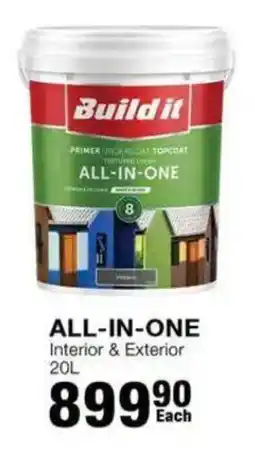 Build It Build it ALL-IN-ONE Interior & Exterior offer