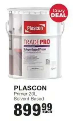 Build It Plascon Primer 20L Solvent Based offer