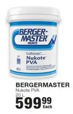 Build It BERGERMASTER Nukote PVA offer