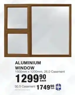 Build It ALUMINIUM WINDOW offer