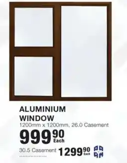 Build It ALUMINIUM WINDOW offer
