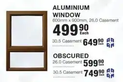 Build It ALUMINIUM WINDOW offer