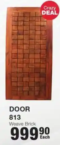 Build It DOOR 813 Weave Brick offer