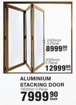 Build It ALUMINIUM STACKING DOOR offer