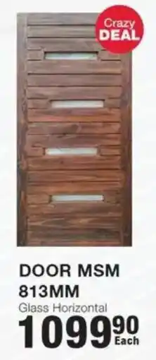 Build It DOOR MSM offer