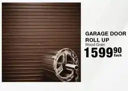 Build It GARAGE DOOR ROLL UP Wood Grain offer