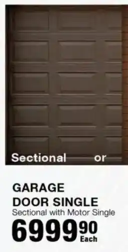 Build It Garage Door Single offer