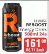 KitKat Cash and Carry Reboost Energy Drink offer