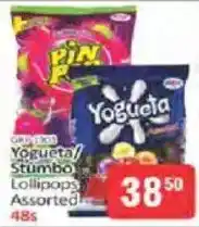 KitKat Cash and Carry Yogueta/Stumbo Lollipops Assorted offer