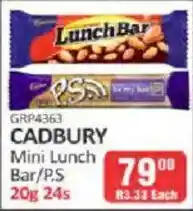 KitKat Cash and Carry CADBURY Mini Lunch Bar/PS offer