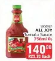 KitKat Cash and Carry ALL JOY Tomato Sauce offer