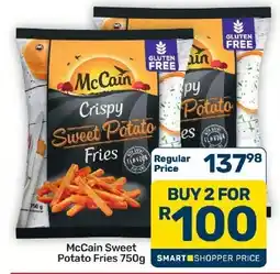 Pick n Pay McCain Sweet Potato Fries offer