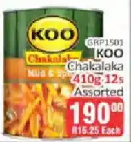 KitKat Cash and Carry KOO Chakalaka Assorted offer