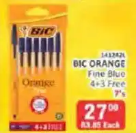 KitKat Cash and Carry Bic orange fine blue offer