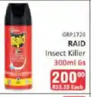 KitKat Cash and Carry Raid Insect Killer offer