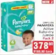 KitKat Cash and Carry Pampers Active Baby-dry Jumbo offer