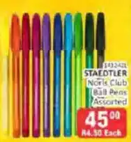 KitKat Cash and Carry STAEDTLER Noris Club Ball Pens Assorted offer