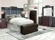 Bradlows Santos Bedroom Suite, Chest Of Drawers & Blanket Box-Combo offer
