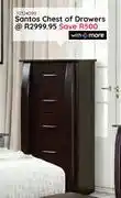 Bradlows Santos Chest Of Drawers 10324099 offer