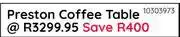 Bradlows Preston Coffee Table 10303973 offer