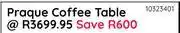Bradlows Praque Coffee Table 10323401 offer