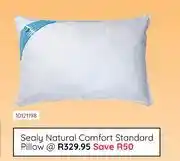 Bradlows Sealy Natural Comfort Standard Pillow 10121198 offer