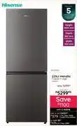 Bradlows Hisense 223L Metallic Freezer/Fridge H310BIT 10278316 offer