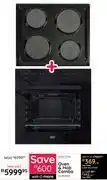 Bradlows Defy Oven & Hob Combo DCB838/E 10127074 offer