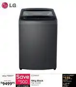 Bradlows LG 18Kg Black Top Loader T18V1NDHT2 10298851 offer