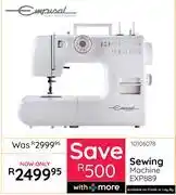 Bradlows Empisal Sewing Machine EXP889 10106078 offer