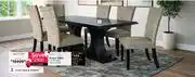 Bradlows Prince Table + 6 Princeton Dining Chairs-Combo offer