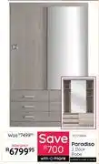 Bradlows Paradiso 2 Door Robe 10279808 offer