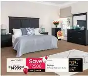 Bradlows Roma 3 Piece Bedroom Suite 10280551 Free Gift Chest Of Drawers offer