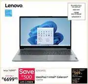 Bradlows Lenovo Ideapad 1 Intel Celeron Laptop 10302420 offer